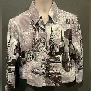 Graphic New York City Jacket